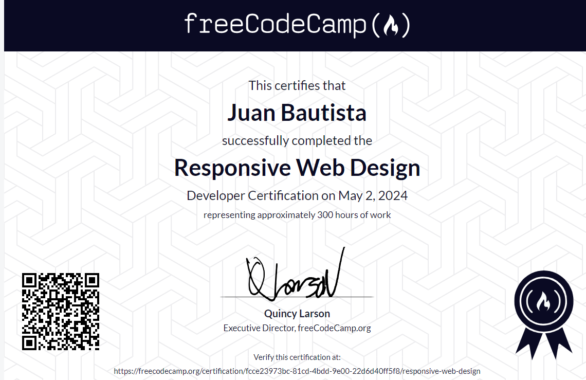 freeCodeCamp Certification